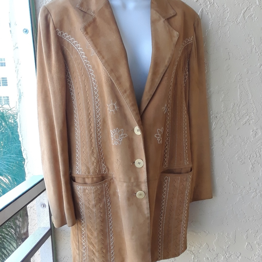 Suede Jacket  Italian Made